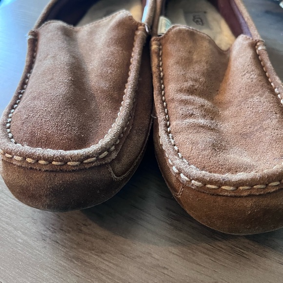 UGG Brown Suede Loafers UGG Alder Slip-On - Picture 6 of 10